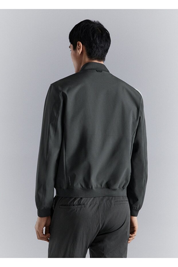 Water repellent bomber ceket - 4