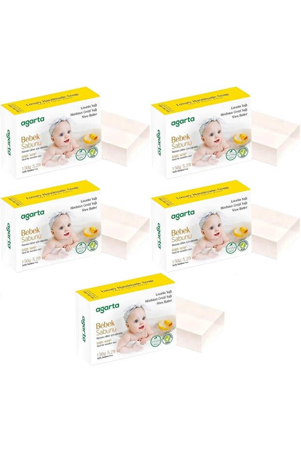 Handmade Natural Soap 150Gr Baby (Set of 5)