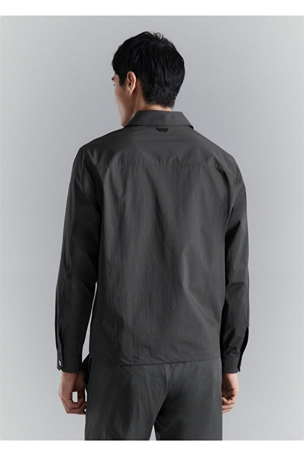 Non-iron cepli gömlek ceket - 4