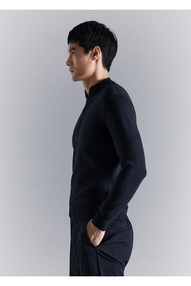 Comfort stretch triko hırka - 7