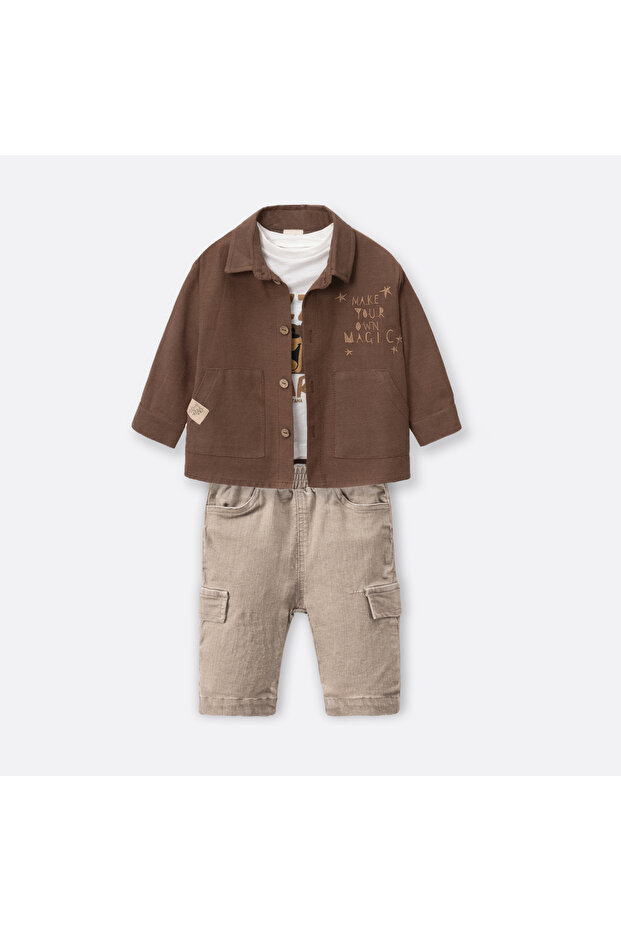 Justin Triple Baby Boy Set