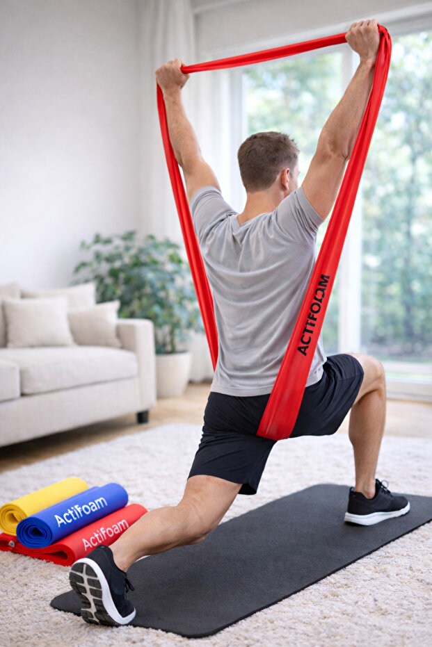 Trostruki pilates trak (150 cm) - 5