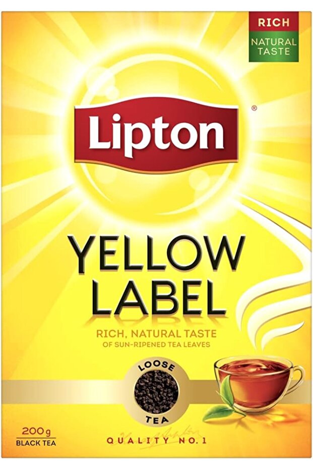 Yellow Label Black Loose Tea 200g