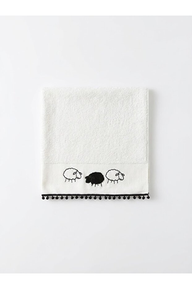 منشفة وجه مزخرفة - 1