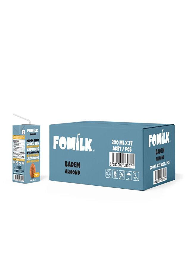 Badem Sütü 200ml X 27 Adet - 4