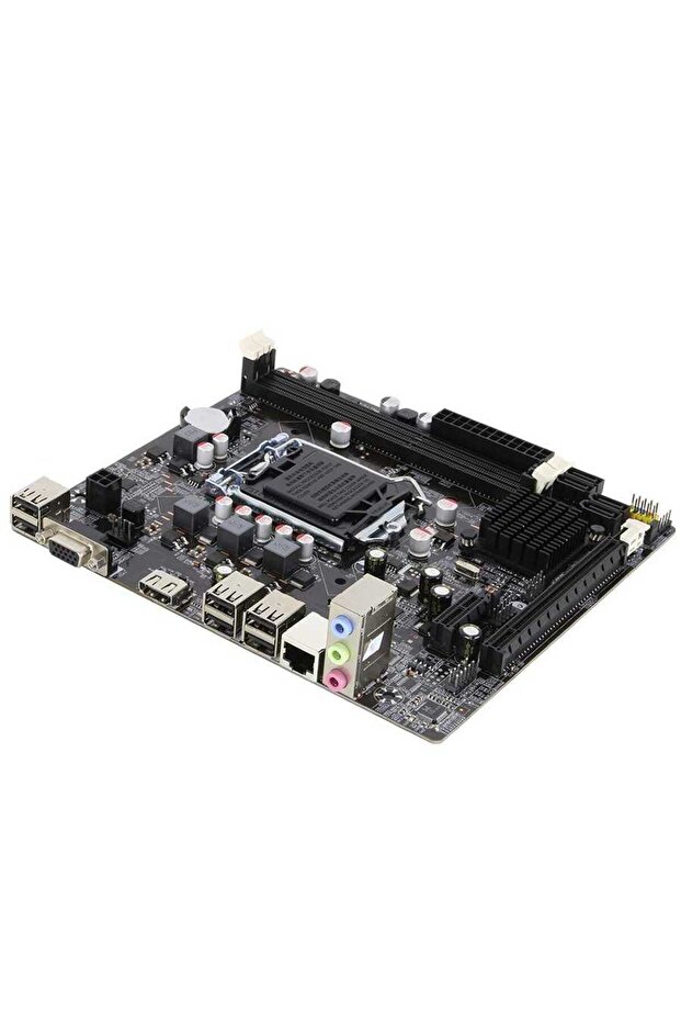 TURBOX WorkTeam H61C Sata Ddr3 1600MHz Usb 2.0 Vga Hdmi Ses Lan 1155P 2.3.Gen Anakart