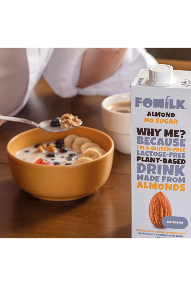 Şekersiz Badem Sütü 1lt - 3