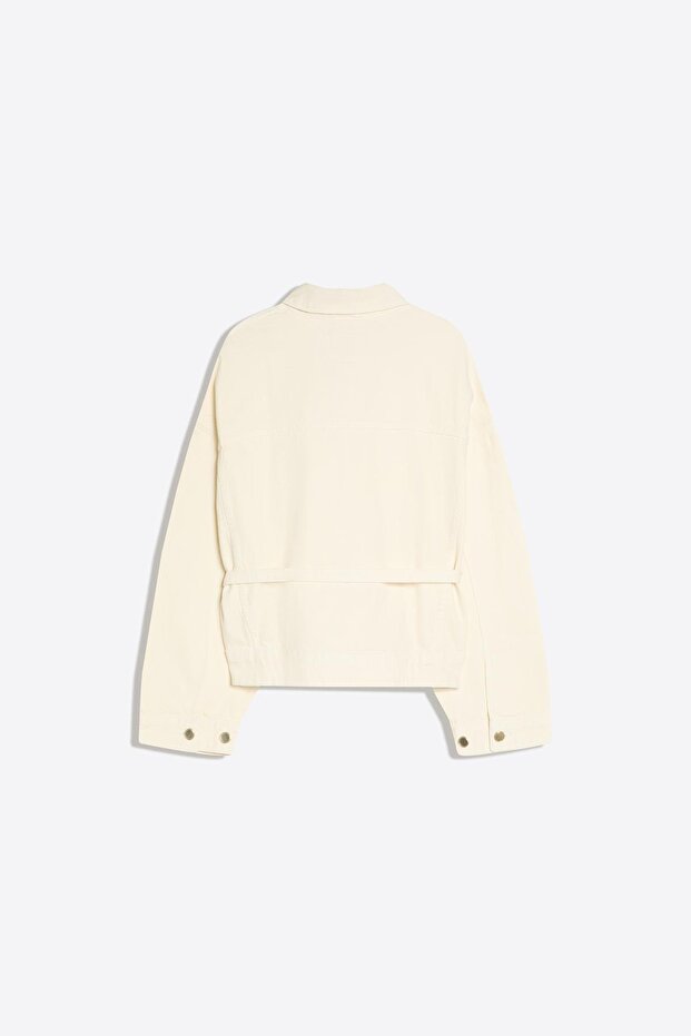 Oversize denim ceket - 6