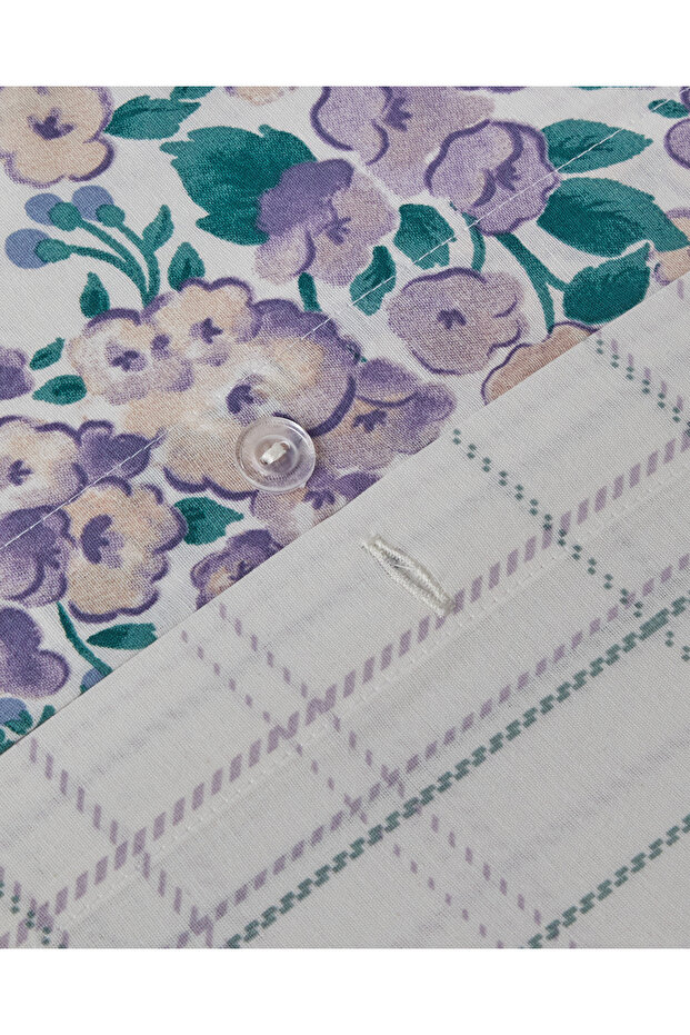 Promise Of Spring Easy Ironing Dupla paplanhuzat szett 200x220 cm lila - 7