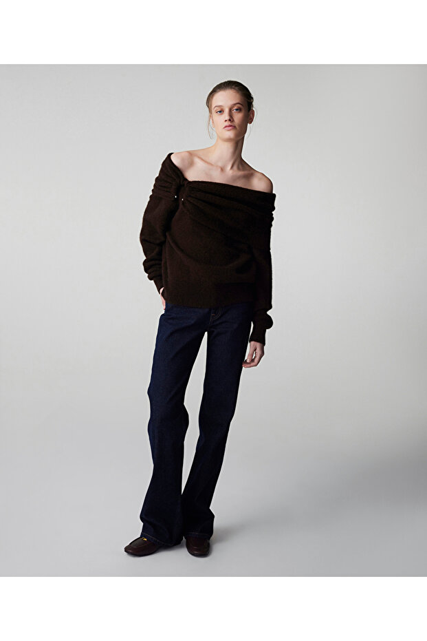 Omzu açık triko - 5