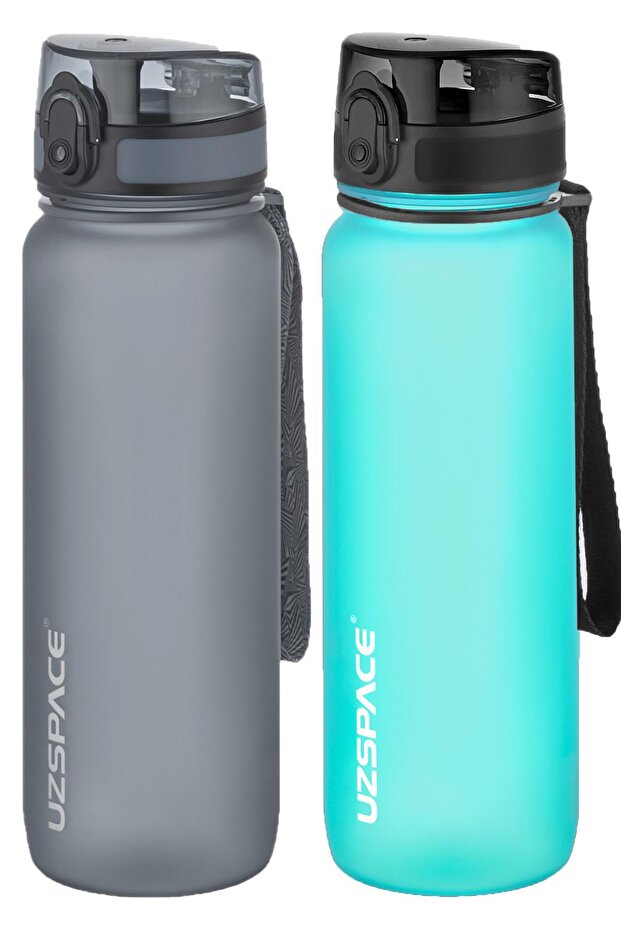 2-Piece Tritan Flask Set 800 ml 14 Different Color Options Fiftyfifty-3053Seta