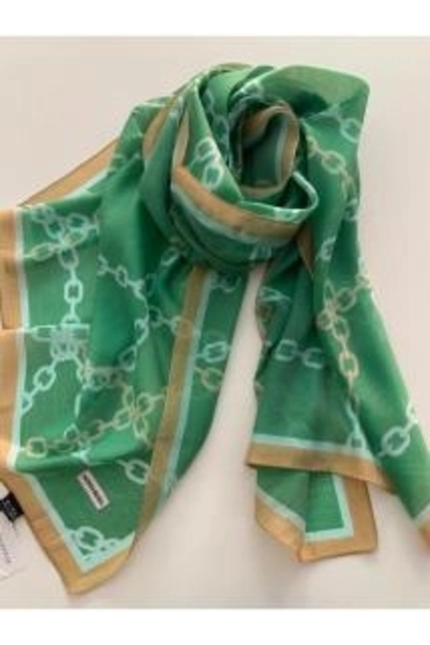 Chain Pattern Shawl - 6