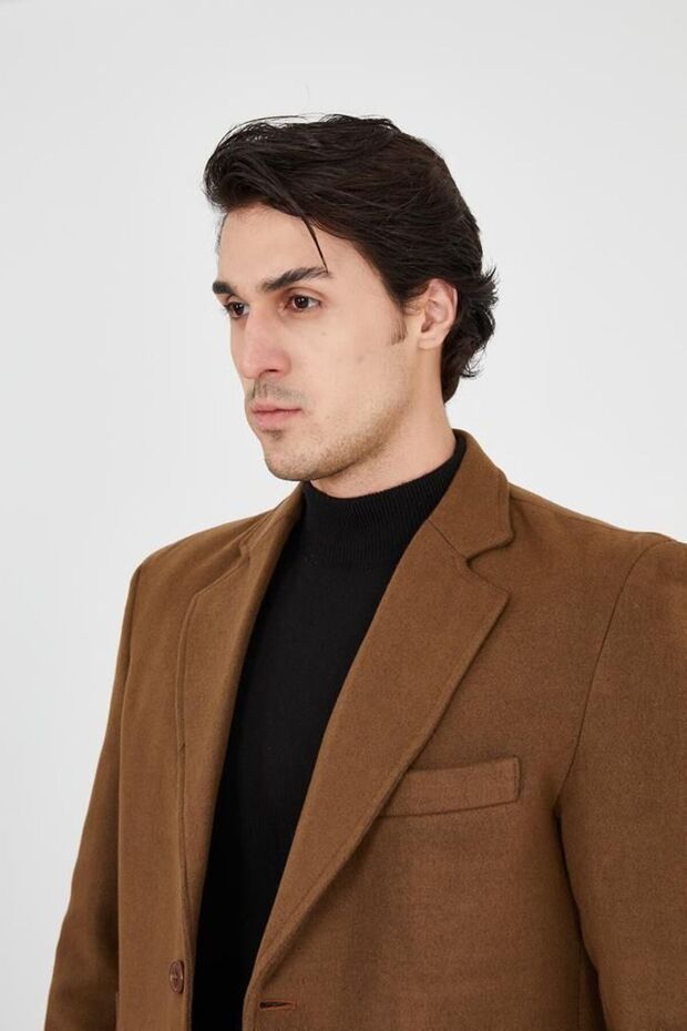 جاكيت بياقة مبطنة - 2