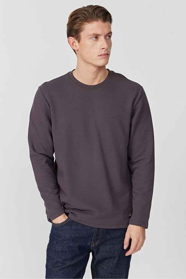 Erkek Basic Sweatshırt - 3