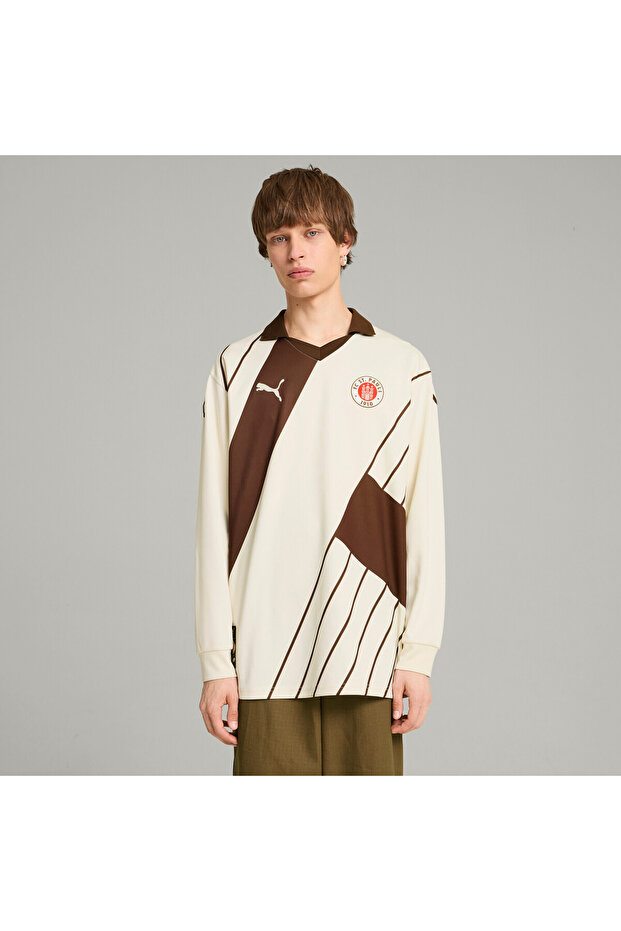 Mens x FC ST. PAULI Jersey Top - Beige
