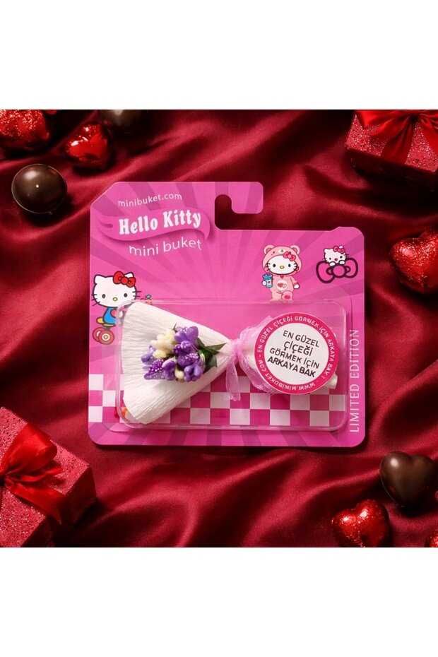 HELLO KITTY MİNİ BUKET - 1