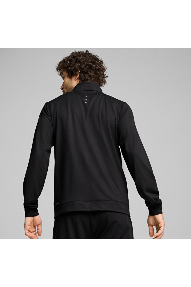Mens CLOUDSPUN Full-Zip Jacket - Black - 4