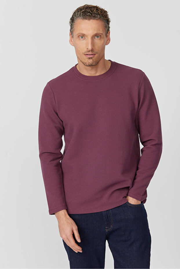 Erkek Basic Sweatshırt - 2