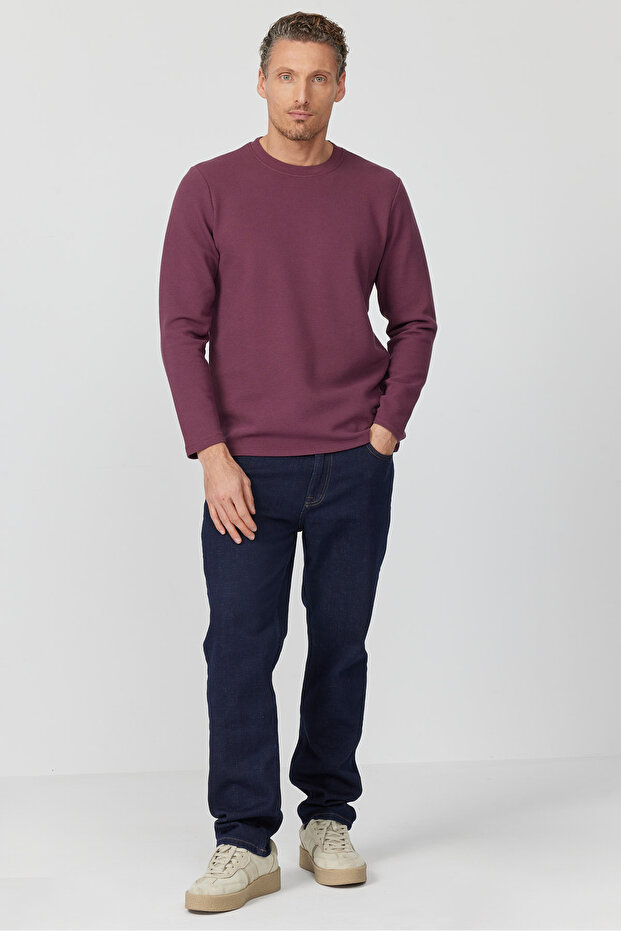Erkek Basic Sweatshırt - 7