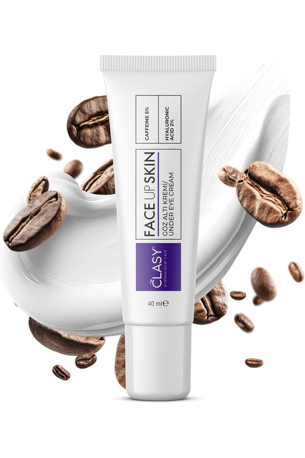 33Dticaretdy Clasy Care Under-Eye Cream – Anti-Dark Circles and Anti-Puffiness – 5% Caffeine + 2% Hyaluronic Acid – K