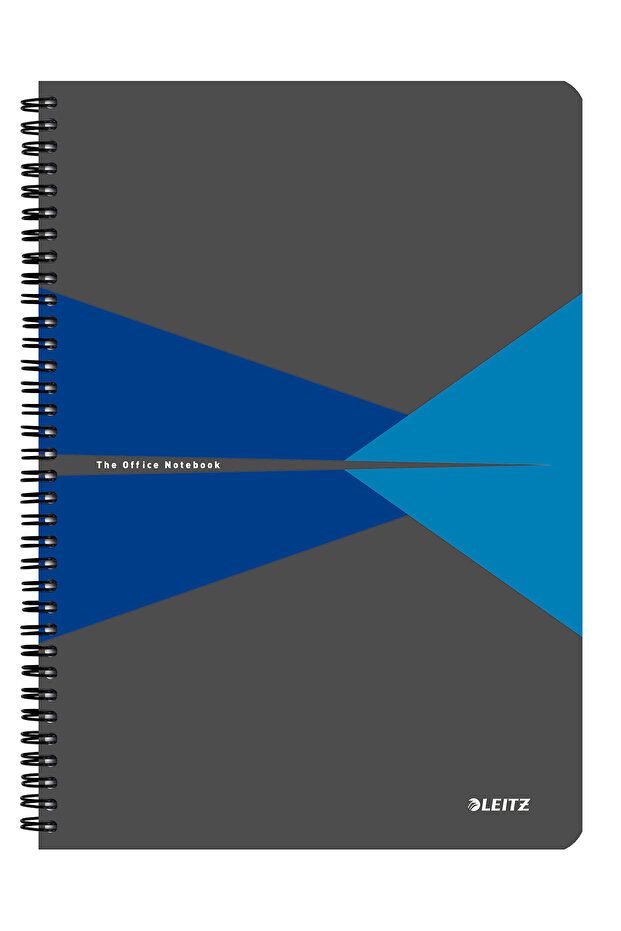 Spiral Office Notebook A4 Squared Blue - 1