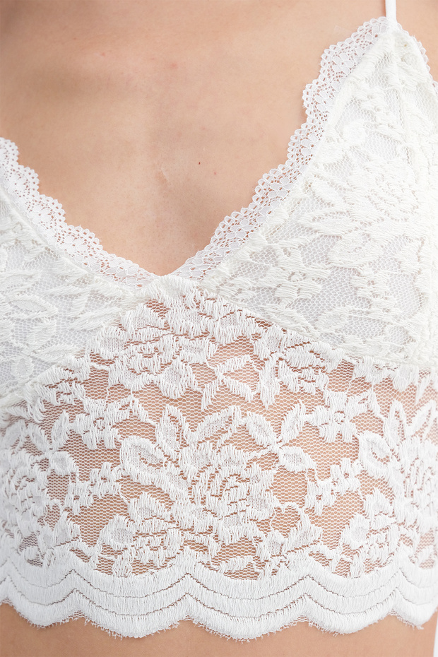 Askılı Dantelli Büstiyer B1400 - 3