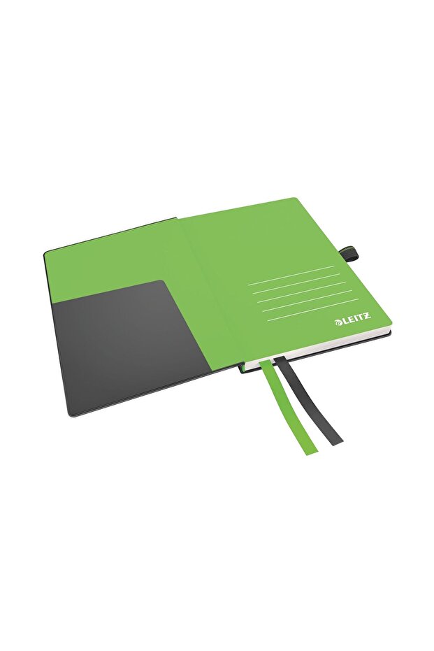 Office Notebook A6 Squared Black Complete - 4