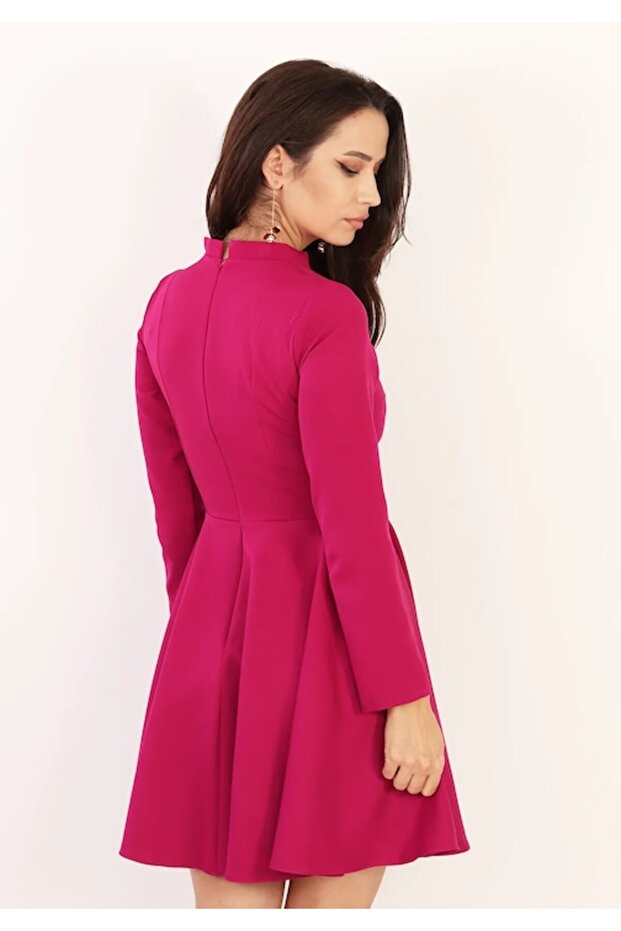 Rochie fuchsia - 2
