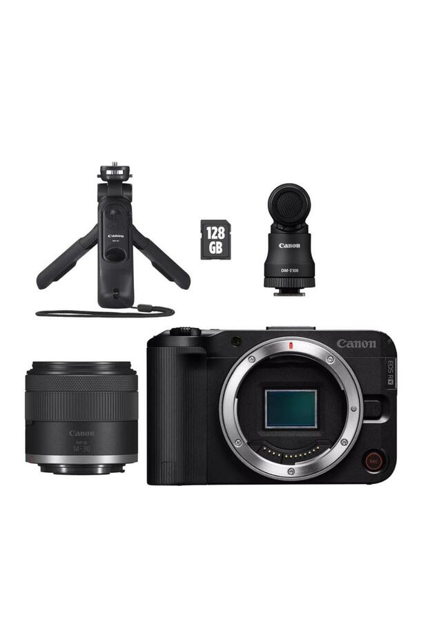 EOS R50 V Mirrorless Camera Black + RF S14-30mm PZ Content Creator Kit