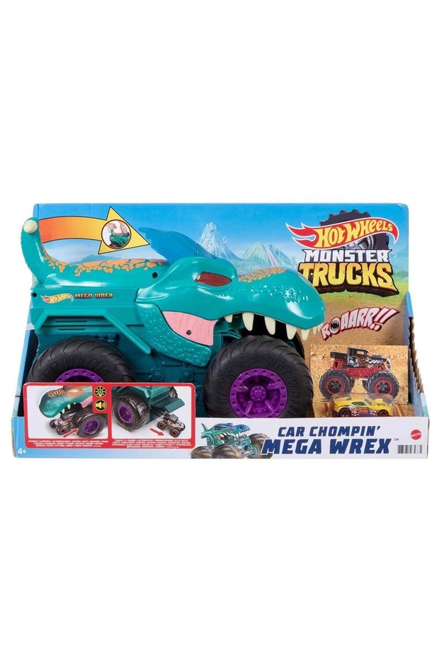 Mega Wrex Gyl13 - Monster Trucks Car Eater