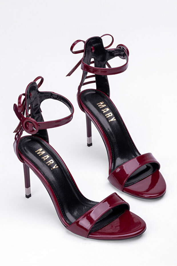 Burgundy Women's High Heels Women's Shoes Classic Thin Heels Elegant Stylish Evening Shoes