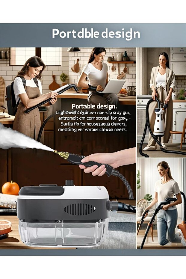 2500W Multifunctional Steam Cleaner - 5
