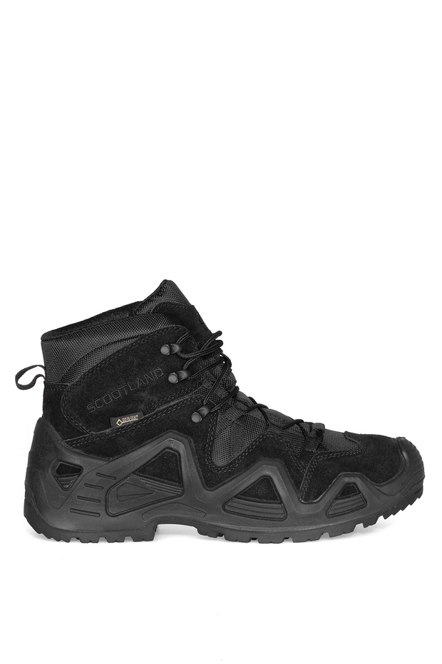 Scootland 152-18223 Black Trekking Outdoor Boots