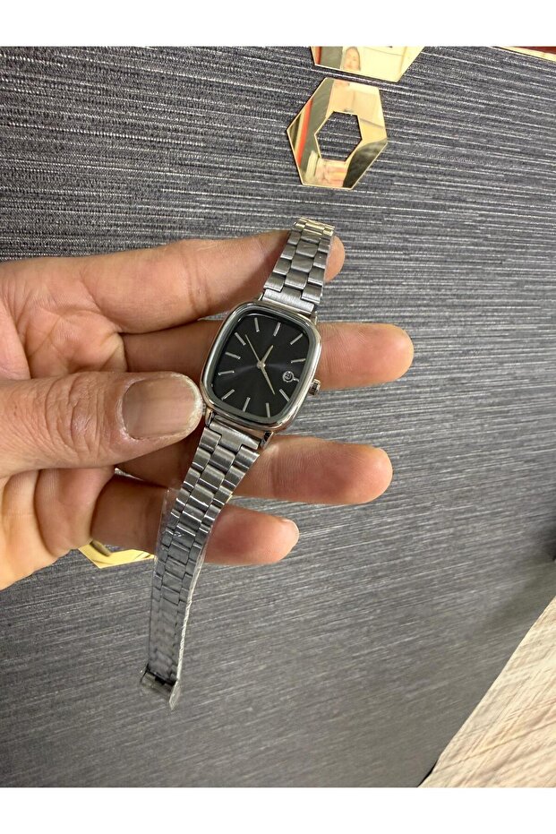 Çelik Kordon Takvimli Kadın Kol Saati - 2