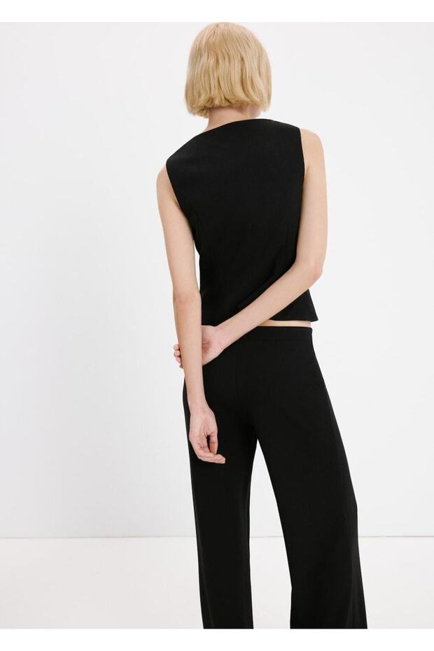 Düğmeli takım yelek - 4