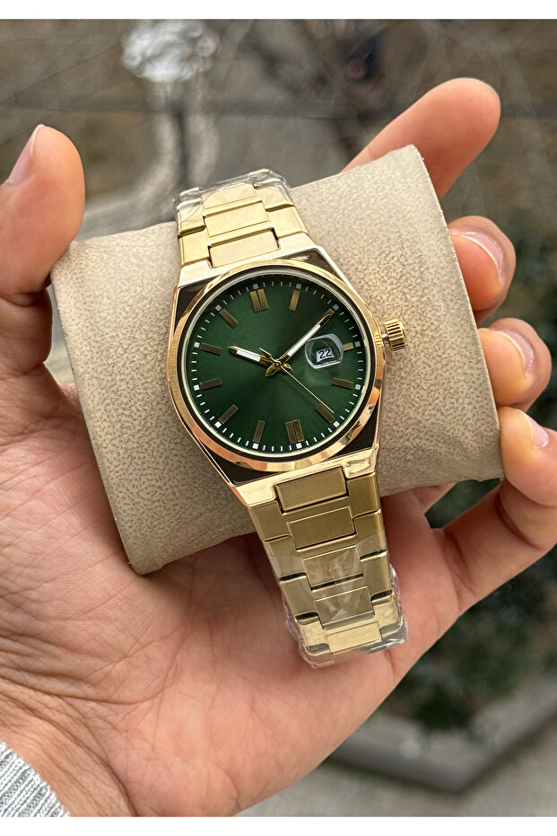 New Season Special Boxed Men's Wristwatch with Calendar Function Steel Band