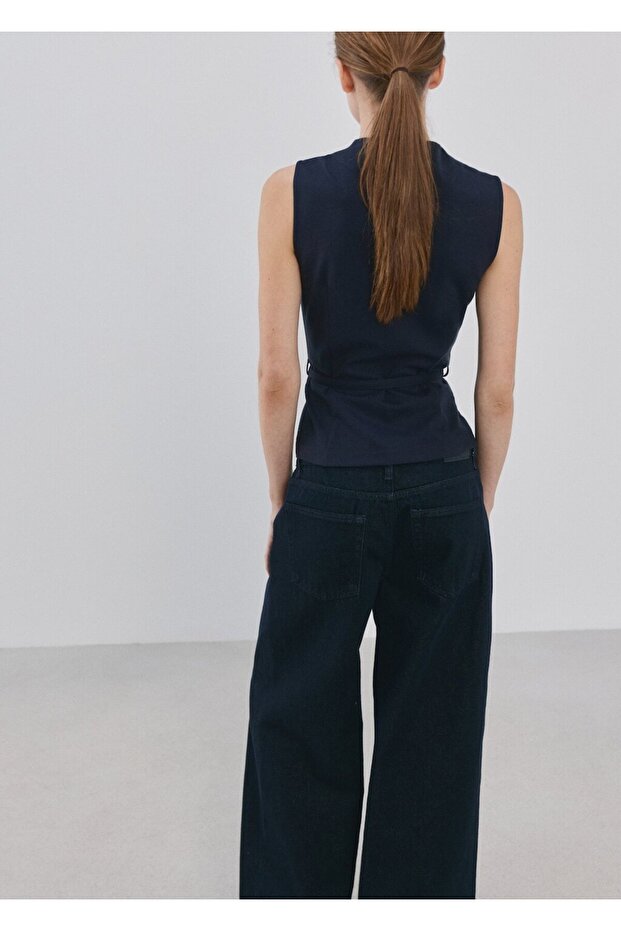 Fermuarlı yelek - 4