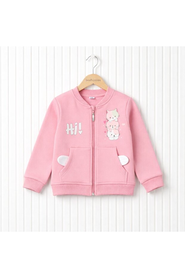 Cat Girl Baby Cardigan