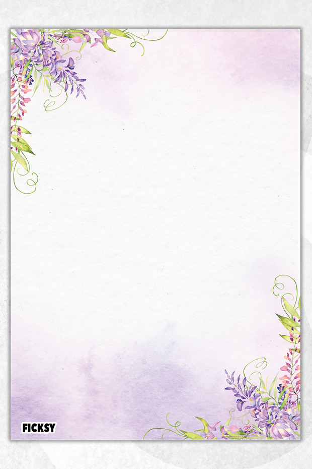 A5 Floral Notepad Unlined Notebook - 50 Sheets - Memopad - Notepad - Notebook - Writing Paper