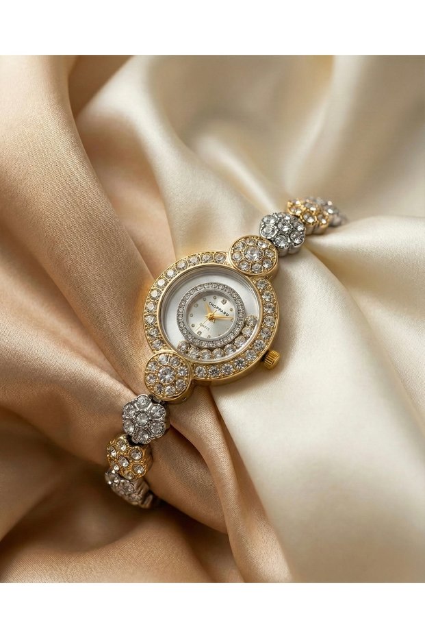 Women's Steel Watch with Stones Vintage Luxury Stylish Strap Elegant Model | Premium Design, Limited Edition 2026
