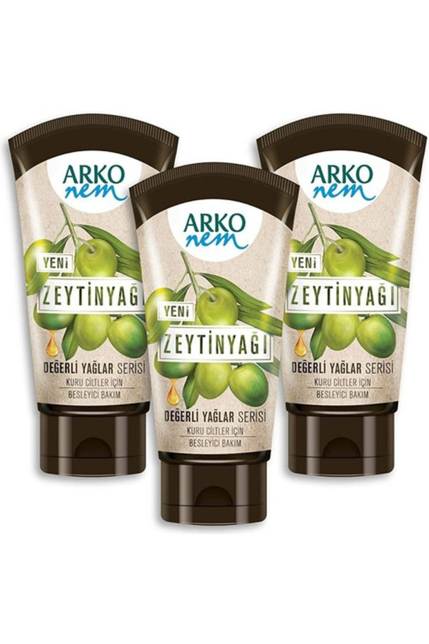 Olive Oil, Moisturizing, Hand and Body Care Cream - 60 ml X 3 Pieces