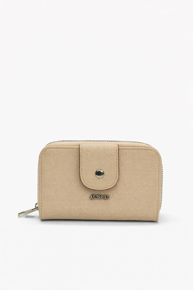 Just Polo Women's Wallet Cream 1005