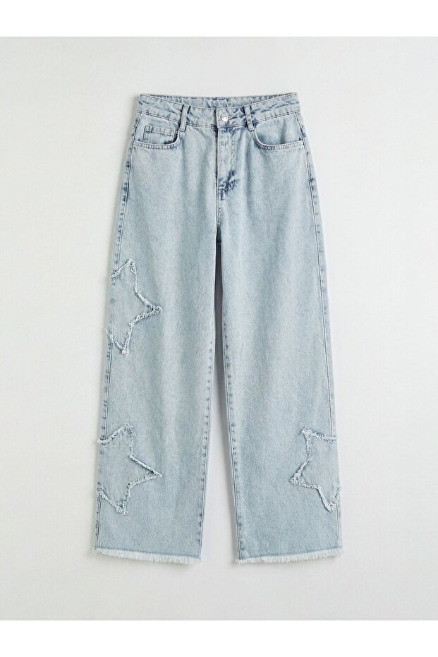 LCW Kids Wide Leg Girls' Jeans