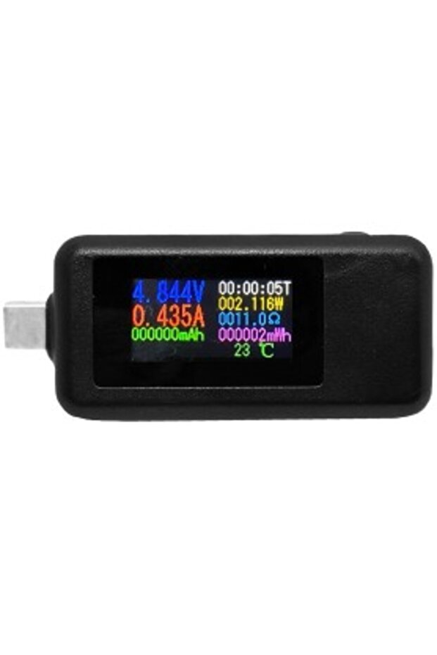 Voltmeter, ammeter, USB Type-C tester, LCD display - 3