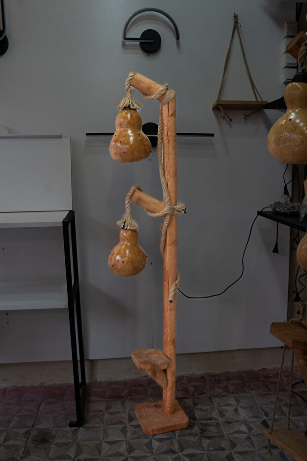 Su kabağı lambası lambader - 1