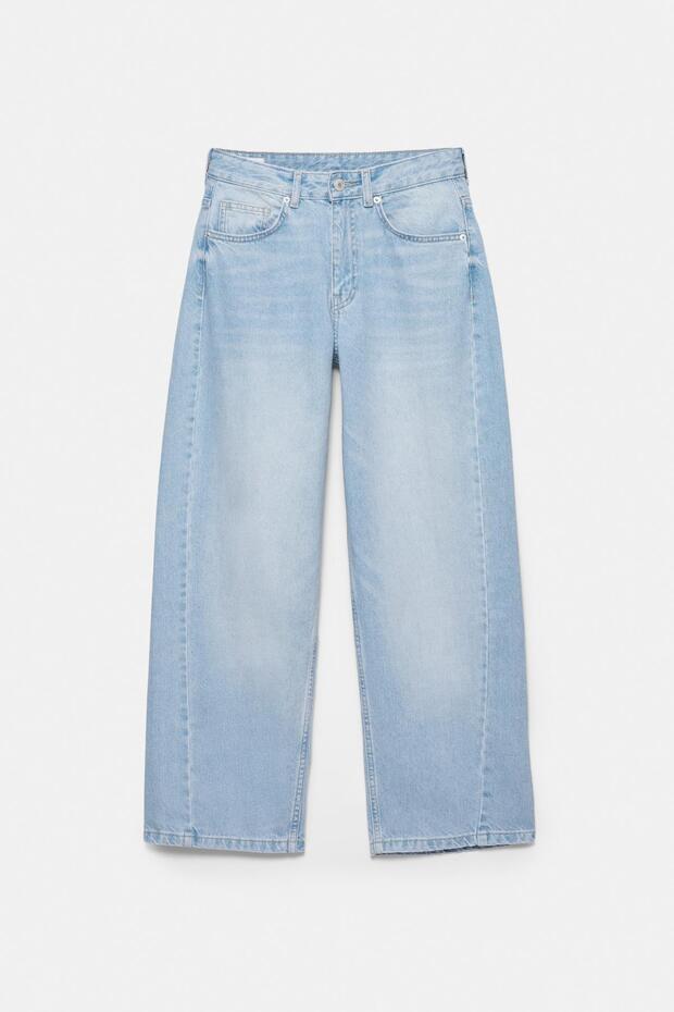 Düşük bel barrel jean - 7