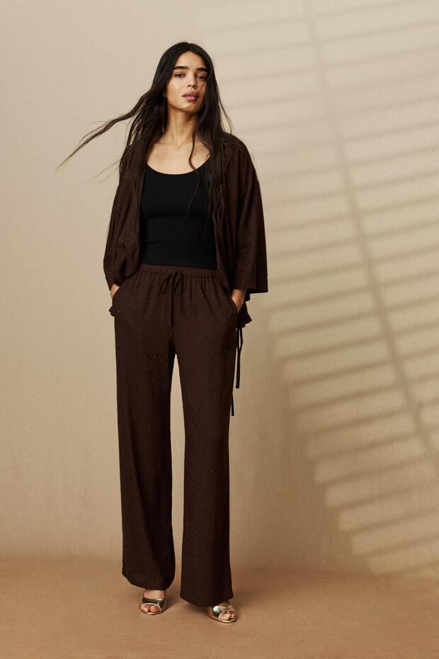 Parlak taşlı kimono - 1