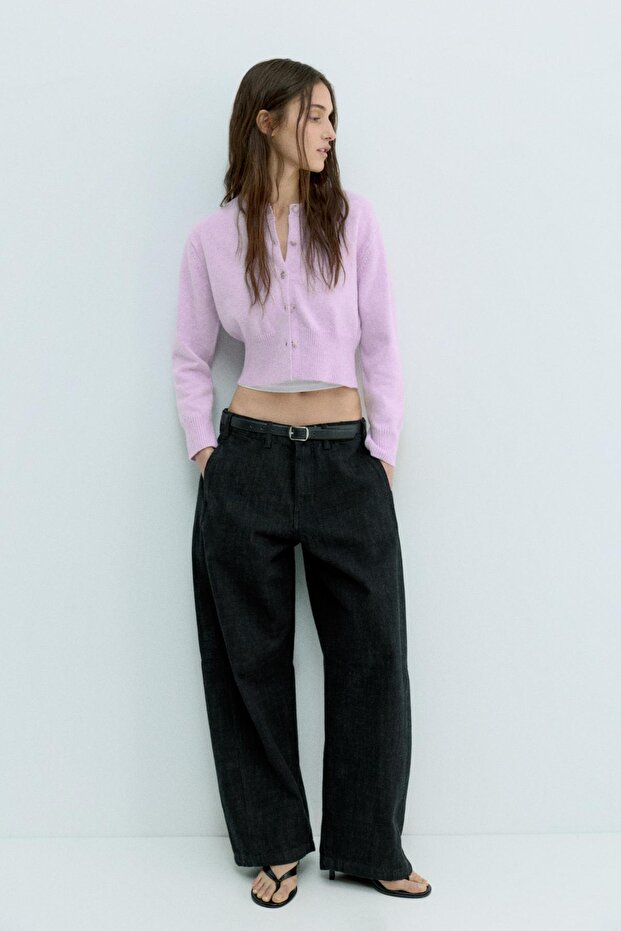 Kısa düğmeli hırka - 3