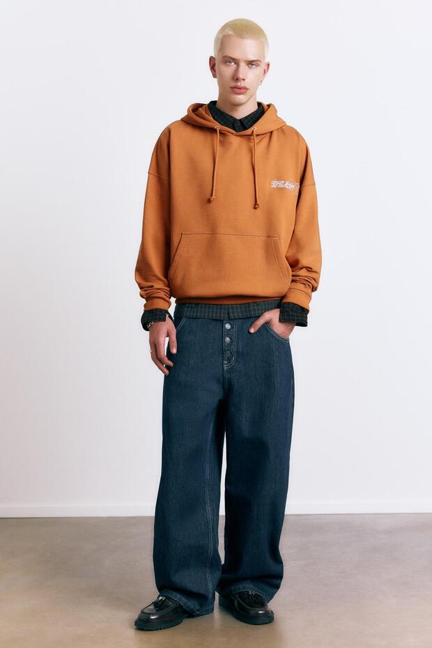 STWD yıldız kapüşonlu sweatshirt - 2