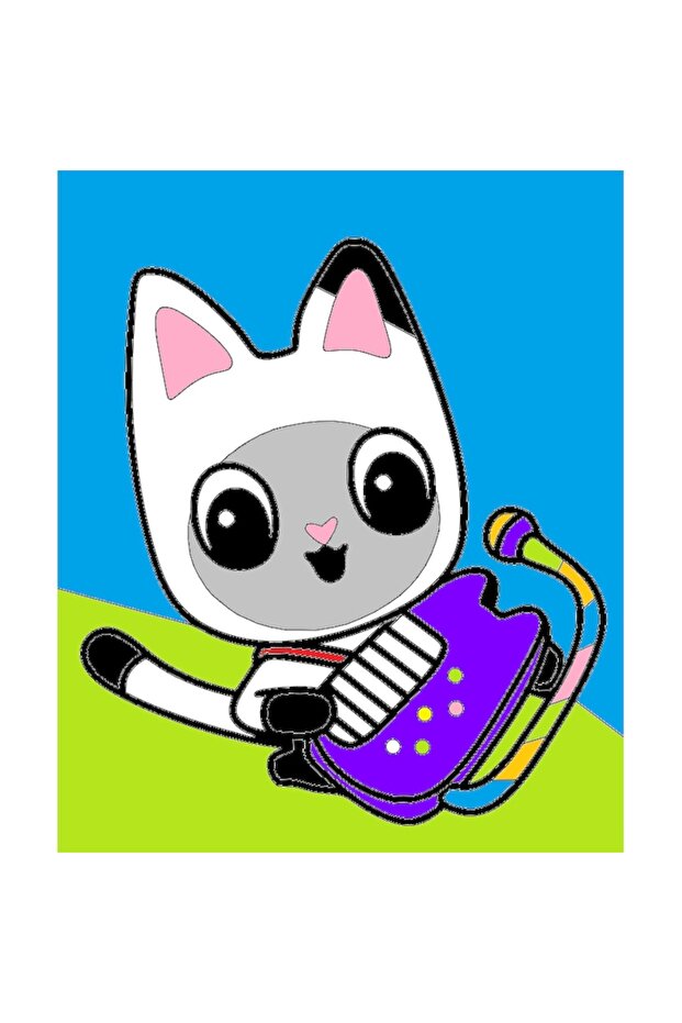 Colored Sand Drawing Set, Panda Model - 2